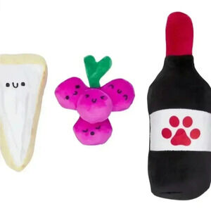 Charcuterie Board Dog Toys-3 Pieces